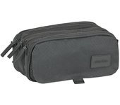 Portatodo Triple Safta 21,5 x 10 x 8 cm Gris
