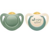Chupetes FOR NATURE Látex T3 18-36m (2ud) NUK