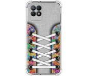 Tumundosmartphone Funda Silicona Antigolpes Realme 8i Diseño Zapatillas 04 Personalizada