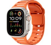 Sport Silicone Strap for Apple watch band Ultra 49mm 45mm 44mm 42mm watchband wrist correa bracelet iwatch Series 9 8 7 6 SE 5 4