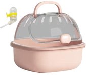 Hamster Carrier Cage Hamster Accessory Guinea Pig Cage Pet Outgoing Cage for Dwarf Hamster Vacation Mice Small Animals Ferrets