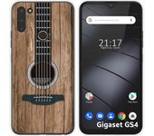 Funda Silicona para Gigaset GS4 diseño Madera 11 Dibujos
