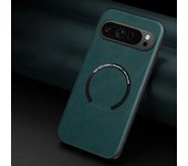 Luxury Business Retro PU Leather Case for Google Pixel 9 Pro 8 7 8A 7A 5G for Magsafe Magnetic Wireless Charge Phone Soft Cover