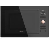 Cecotec 1402 GrandHeat 2590 Built-in BlackRose. Microondas Encastrable Digital de 900 W Integrable 25 Litros 8 Funciones Preconfiguradas.