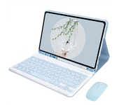 with Pen Holder keyboard Case Stand Funda for iPad 10 Generacion 2022 Spanish keyboard