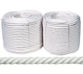 Cuerda Nylon Mate 10mm Blanco 100m - Resistente Suministros Industriales