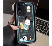 Pochacco Hello kitty Kuromi For Samsung Galaxy S24 S23 S22 S21 S20 Ultra Plus S10 Lite 5G Eye Ladder phone case