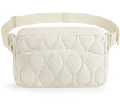 Riñonera colchada con Correa de hombro ajustable, Ligera, para Viajes, senderismo, running, Modern, Bandolera para Mujer