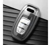 TPU Car Key Case Cover Shell Fob For Audi A1 A3 8V A4 B8 B9 A5 A6 C7 A7 A8 Q3 Q5 Q7 S4 S6 S7 S8 R8 TT Keychain Accessories