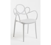 Silla Sky con Reposabrazos - Blanco