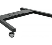 VOGELS PFT 8520 BASE DE TROLLEY NEGRA