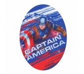 Parches Ropa Marvel – Parche Impreso Ropa – Héroes – (licencia oficial) – The Avengers – Los Vengadores – Capitán América – 11,0 x 8,0 cm. - Moda The Happy Patch