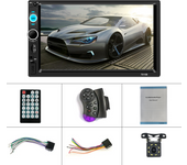 7 Inch Car Radio 1Din Universal Multimedia Vedio Player Touch Screen Mirror Link Autoradio FM AUX Input USB TF Stereo MP5 1 Din