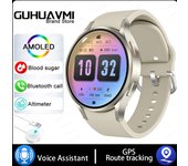 2024 GPS Track Smart Watch 6 Reloj Inteligente Hombre 1,39 Inchs Pantalla Táctil Complete 360*360 HD AMOLED Siempre Muestra , Reloj De Temperatura Corporal, Reloj De Azúcar En Sangre,Bluetooth Llama Smartwatch Hombres, IP68 Impermeable Reloj De Mujer