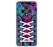 Tumundosmartphone Funda Silicona Antigolpes para Oppo Reno 12FS 4G / 12 FS 5G diseño Zapatillas 07 Dibujos