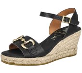 Cuñas de Esparto Oh! My Sandals Md5744 para mujer en color negro