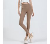 Leggings de yoga Mujer High Belt sin coberas visibles-Efecto push up y Ajuste Ceñido