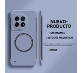 Ultra Thin Hard PC Magnetic Frameless Phone Case for Magsafe Oneplus 13 12 12R 11 11R 10T 10R 10 Pro Matte Color Solid Cover