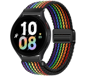 22mm 20mm Nylon Buckle Strap for Huawei Watch GT 4 3 2 46mm/4 Pro 3Pro Bracelet for Samsung Watch7/6/5/4/Classic Adjustable Belt