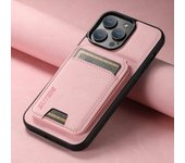 SUTENI Card Holder Card Cover Mobile Phone Case Luxury PU Leather Phone Holder For iPhone 16ProMax 15Plus 14 13 12 11 XR X