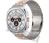 Metal Band For Samsung Watch Ultra 47mm Strap Stainless Steel Bracelet For Samsung Watch Ultra LTE 47mm Men Business Watchband