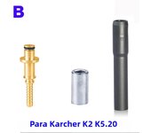 Hose Plug Fitting With Sleeve For Karcher K2K3 K4 K5 K6 K7 Nozzle Accessories Pressure Washer Pipe Tip Repair Connector Adaptor