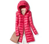 Plus size 5xl thick long down jacket women winter ultra light down jacket women with hooded down coat female hat detachable