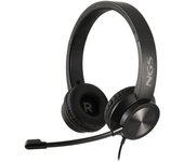 Auriculares Diadema Con Cable Ngs Msx11Pro - Conector 3,5 Mm Cable 1,8 M Micrófono Negro