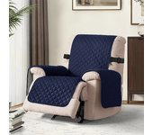 MARTI Funda para silla reclinable, funda para sillones repelentes al agua, sofá para sala de estar con correa elástica, Protector de muebles, , Protector de muebles para mascotas con correa elástica，funda para sillón relajante para niños, 1 ud.