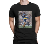 Maradona Boca Juniors Men's T-Shirt Short Sleeve T-Shirt Argentine Football Player Eldorado Winner Men's Summer Cotton Outdoor