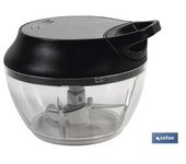 Picadora Manual Cofan 500 Ml con Tapa y Accesorio Batidor