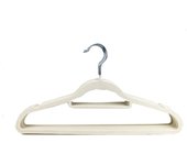 Perchas flocadas para adultos y niños, ropa para colgar en casa, sin marcas, antiabultamiento, antideslizante, perchas para ropa nanopercha