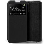 Tumundosmartphone Funda Libro Soporte con Ventana para Oppo A54 5G / A74 5G color Negra