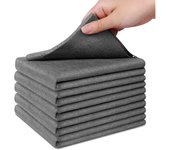 5PCS, forro de microfibra de fibra Mágica libre de Racha reutilizable (30*30cm)
