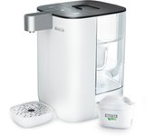 BRITA Cube Dispensador de Agua (4,0 L) | Varios programas de temperatura y tamaño para la taza | Máxima Seguridad con Tecnología UV-C | Incluye Filtro de Agua MAXTRA PRO