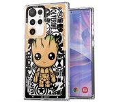 Marvel Groot Deadpool Transparent Clear Case for Samsung Galaxy S23 S24 Ultra S20 FE S21 22 Plus 5G Cover Silicone