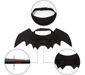 Creative Cute Pet Clothes Black Bat Wings Carrier Costume Cosplay Cat and Dog Party Pet Supplies Cosplay