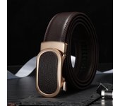 3.5CM multicolor Men Belts Automatic Buckle Belt Genune Leather High Quality Belts For Men Leather Strap Casual Buises for Jeans