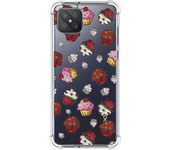 Tumundosmartphone Funda Silicona Antigolpes para Oppo Reno 4Z 5G diseño Muffins Dibujos