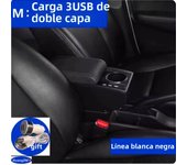 For Peugeot 208 Armrest Box For Peugeot 208 2012-2018 Car Armrest Storage box cup holder Dedicated Retrofit Car Accessories