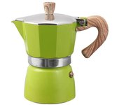 Cafetera Italiana de Aluminio para espresso, cafetera de percolador, Tetera para Estufa