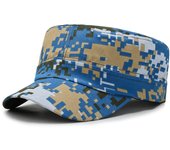 Camouflage Hats Flat Top Baseball Caps For Men Outdoor Sports Tactical Style Hats Cadet Sunscreen Hats Outdoor Sports