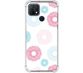 Funda Silicona Antigolpes para Oppo A15 diseño Flores 06 Dibujos
