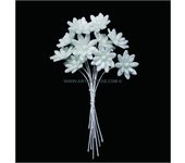 Flor de Porcelana Fría Realista y Duradera - Ideal para Manualidades