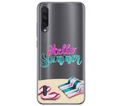 Tumundosmartphone Funda Gel Transparente para Xiaomi Mi A3 diseño Summer Dibujos