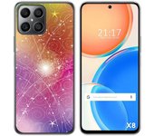Funda Silicona para Huawei Honor X8 diseño Abstracto Dibujos