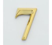 1pc Height 5cm Golden Home Sticker Address Door Label Gold Modern House Number