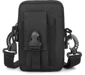Riñonera táctica para deportes al aire libre, bolsa para correr, cinturón para hombres y mujeres, bolso colgante para teléfono móvil, mini riñonera