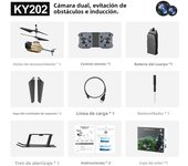 Professional small aircraft, 4K HD camera gesture sensing 360° air show light remote control drone with tarmac toys and gifts
