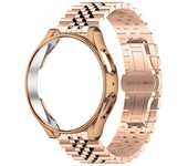 Strap+Case for Samsung Galaxy Watch 4 5 Pro 6 44mm 40mm 45mm Stainless Steel Bracelet Galaxy Watch 3 45mm 41mm 4 6 Classic